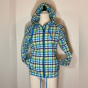 Columbia Colorful Plaid jacket small